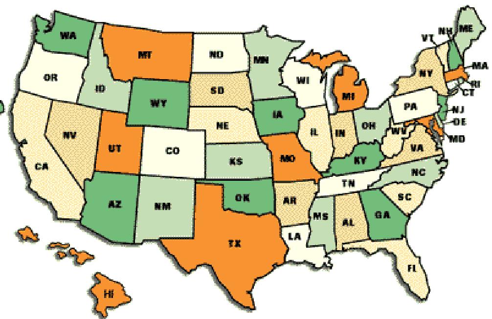 Map Of United States. united states map